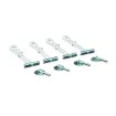 Kendall Howard - 0300-1-001-00 - Wall Mount Hardware Kit