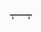 Kendall Howard - 5200-3-424-00 - LAN Station 19” x 14” Shelf - African Mahogany