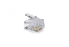 Platinum Tools - 105005LT - EZ-RJ12/11 Long Tab Connector. Pkg 500pc/Bag.