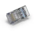 Platinum Tools - 105027 - ezEX44 Cat6 Shielded RJ45 Internal Ground Connectors, 100/Bag.