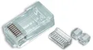 Platinum Tools - 106178J - RJ45 (8P8C), Cat6 HP, Round-Solid 3-Prong. 100/Jar.