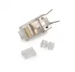 Platinum Tools - 106243C - RJ45 Cat6A/7, STP, Solid/Stranded, 28–26 AWG, 10/Clamshell.