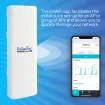 Engenius - ENH500-AX - Wi-Fi 6 Outdoor AX1200 5 GHz Point to Point Wireless Bridge