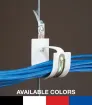 Platinum Tools - HPH64W-25BL - 4" Batwing HPH J-Hook, Blue, Size 64. 25/Box.