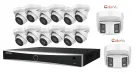Hikvision - EKI-K164T814A - KIT 4K 16CH4T 12TR 8MP 2.8MM 2Pano