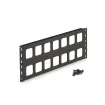 Kendall Howard - 1902-1-002-02 - 2U Cable Routing Blank