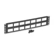 Kendall Howard - 1902-1-002-02 - 2U Cable Routing Blank