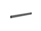 Kendall Howard - 1903-1-001-01 - 1U Flat Cable Lacing Panel
