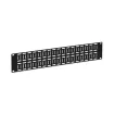 Kendall Howard - 1903-1-002-02 - 2U FLAT CABLE LACING PANEL