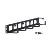Kendall Howard - 1903-3-100-01 - 1U 5X D-Ring Cable Manager