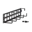 Kendall Howard - 1903-3-100-02 - 2U 5X D-Ring Cable Manager