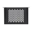 Kendall Howard - 1906-1-201-01 - 1U 12" Vented Component Shelf
