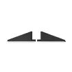 Kendall Howard - 1906-3-300-02 - 2U 2-Piece Telco Rack Shelf