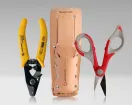Jonard - TK-355 - Fiber Stripper & Kevlar® Shears Kit, Leather Pouch