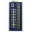 Planet - IGS-6325-8T8S4X - Industrial L3 8-Port 10/100/1000T + 8-Port 100/1000X SFP + 4-Port 10G SFP+ Managed Ethernet Switch