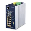 Planet - IGS-6325-8UP2S2X - Industrial L3 8-Port 10/100/1000T 802.3bt PoE + 2-Port 1G/2.5G SFP + 2-Port 10G SFP+ Managed Ethernet Switch