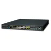 Planet - SGS-6341-24P4X - Layer 3 24-Port 10/100/1000T 802.3at PoE + 4-Port 10G SFP+ Stackable Managed Switch