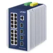 Planet - IGS-6325-16T4X - Industrial L3 16-Port 10/100/1000BASE-T + 4-Port 10GBASE-X SFP+ Managed Switch