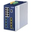 Planet - TSN-6325-8T4S4X - Industrial L3 8-Port 10/100/1000T + 4-Port 1G/2.5G SFP + 4-Port 10GBASE-X SFP+ Managed TSN Ethernet Switch