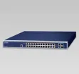 Planet - GS-6322-24P4X - L3 24-Port 10/100/1000T 802.3bt PoE + 2-Port 10GBASE-T + 2-Port 10G SFP+ Managed Switch with Dual Modular Power Supply