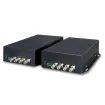 Planet - VF-402-KIT - 4-Channel 4-in-1 Video over Fiber(FC) converter up to 20KM, a pair include Tx & Rx in package (TVI/CVI/AHD/CVBS)