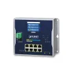 Planet - WGS-5225-8T2SV - Industrial L2+ 8-Port 10/100/1000T + 2-Port 1G/2.5G SFP Wall-mount Managed Switch with LCD Touch Screen