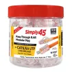 Simply 45 - S45-1700 - Pass Through Red Tint, Hi/Lo Stagger - Cat6/6a UTP - 100pc Jar