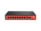 Wi-Tek - WI-PS210 - 8FE+2FE uplink 250M Long Range PoE Switch with 8Port PoE