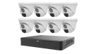 Uniview - KIT/XVR301-08Q3/8*UAC-T115-F28 - 1 Hard Disk 8-Channel DVR Kit(Including 8 PCS Analog Turret Camera)