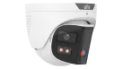 Uniview - IPC3K28SE-ADF28KMC-DL-I0 - UNV 8MP Pano White Light Turret 180, Red & Blue Strobe Light