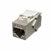 Simply 45 - S45-3270 - Cat6 STP Keystone Feed-Thru Coupler - w/6-Color Snap-On ID Bars Included. 1ea/bag