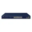Planet - GS-4210-16T2S - IPv4/IPv6, 16-Port 10/100/1000Base-T + 2-Port 100/1000MBPS SFP L2/L4 SNMP Manageable Gigabit Ethernet Switch