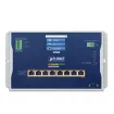 Planet - WGS-5225-8UP2SV - Industrial L2+ 8-Port 10/100/1000T 802.3bt PoE + 2-Port 1G/2.5G SFP Wall-mount Managed Switch with LCD Touch Screen