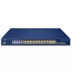Planet - SGS-6310-16S8C4XR - L3 16-Port 100/1000X SFP + 8-Port Gigabit TP/SFP + 4-Port 10G SFP+ Stackable Managed Switch (Dual 100~240V AC)