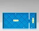 Jonard - WTL-34 - Wall Box Template & Level for Old Work 3&4 Gang Electrical Box.