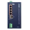 Planet - BSP-360 - Industrial Renewable Power 5-Port Gigabit Managed Switch/Router with 4-Port 802.3at PoE+