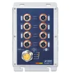 Planet - ISW-808PT-M12 - Industrial IP67 8-Port 10/100TX M12 802.3at PoE+ Switch