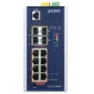 Planet - IGS-5225-8P4S - Industrial L2+ 8-Port 10/100/1000T 802.3at PoE + 2-Port 100/1G SFP + 2-Port 1G/2.5G SFP Managed Ethernet Switch
