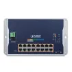 Planet - WGS-4215-16P2S - Industrial 16-Port 10/100/1000T 802.3at PoE + 2-Port 100/1000X SFP Wall-mounted Managed Switch