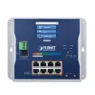 Planet - WGS-5225-8P2SV - Industrial L2+ 8-Port 10/100/1000T 802.3at PoE + 2-Port 100/1000X SFP Wall-mount Managed Switch