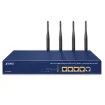 Planet - VR-300PW6A - Wi-Fi 6 AX2400 2.4GHz/5GHz VPN Security Router with 4-Port 802.3at PoE+ 2400Mbps 802.11ax, 5-Port 10/100/1000T