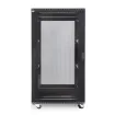 Kendall Howard - 3100-3-024-22 - 22U LINIER® Server Cabinet - Glass/Vented Doors - 24" Depth