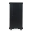 Kendall Howard - 3100-3-024-27 - 27U LINIER® Server Cabinet - Glass/Vented Doors - 24" Depth