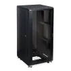 Kendall Howard - 3101-3-024-27 - 27U LINIER® Server Cabinet - Glass/Solid Doors - 24" Depth
