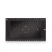 Kendall Howard - 3130-3-001-06 - 6U LINIER® Swing-Out Wall Mount Cabinet - Glass Door