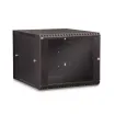 Kendall Howard - 3130-3-001-09 - 9U LINIER® Swing-Out Wall Mount Cabinet - Glass Door