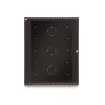 Kendall Howard - 3130-3-001-15 - 15U LINIER® Swing-Out Wall Mount Cabinet - Glass Door