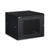 Kendall Howard - 3132-3-001-09 - 9U LINIER® Swing-Out Wall Mount Cabinet - Vented Door
