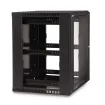 Kendall Howard - 3140-3-001-15 - 15U LINIER® Fixed Wall Mount Cabinet - Glass Door