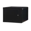 Kendall Howard - 3141-3-001-09 - 9U LINIER® Fixed Wall Mount Cabinet - Solid Door